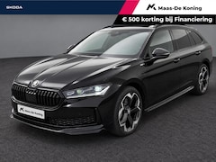 Skoda Superb - 1.5TSI PHEV 150kW/204PK Sportline · Panoramadak · Trekhaak · Leder/Alcantara · Garantie t/