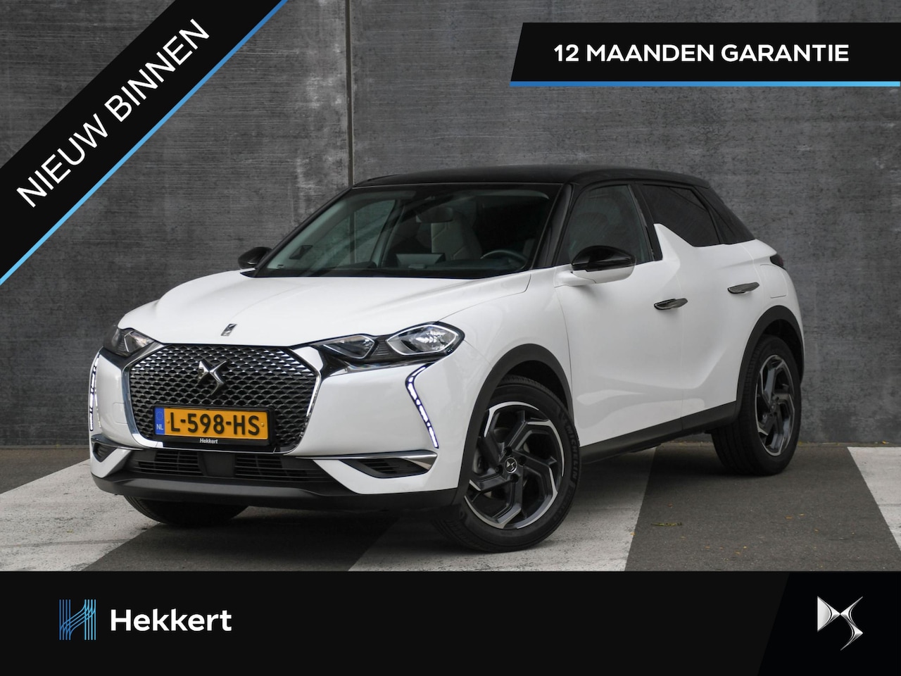 DS 3 Crossback - So Chic 1.2 PureTech 100pk FOCAL | CRUISE | DAB | USB | LANE ASSIST | 18''LM - AutoWereld.nl