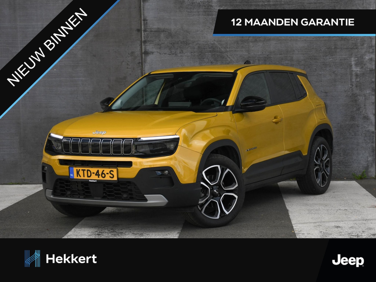 Jeep Avenger - Summit 1.2 e-Hybrid 110pk Automaat JBL | ELEK. ACHTERKLEP | CAMERA | APPLE CARPLAY/ANDROID - AutoWereld.nl