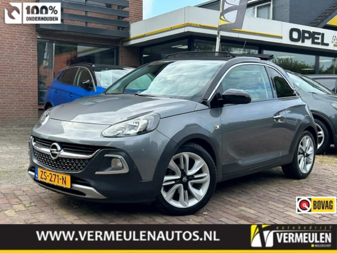 Opel ADAM - 1.0 Turbo 90PK BlitZ + 17"/ Navi/ Clima/ Cruise/ CarPlay/ Winterpakket/ NL auto - AutoWereld.nl