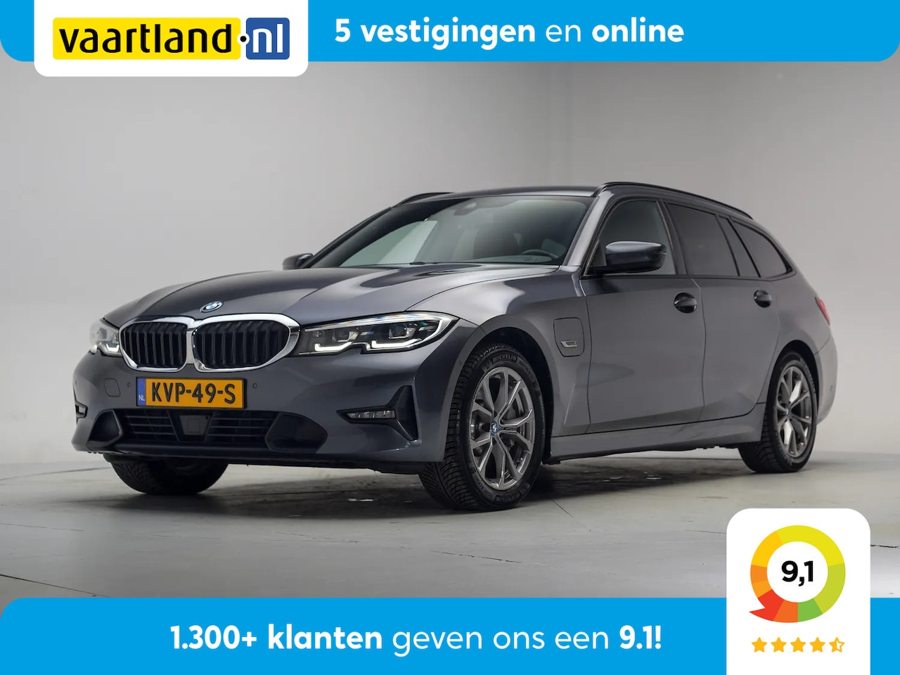 BMW 3-serie Touring - 330e High Executive Sport [ Navi Apple / Android Leer Stoelverwarming Camera ] - AutoWereld.nl