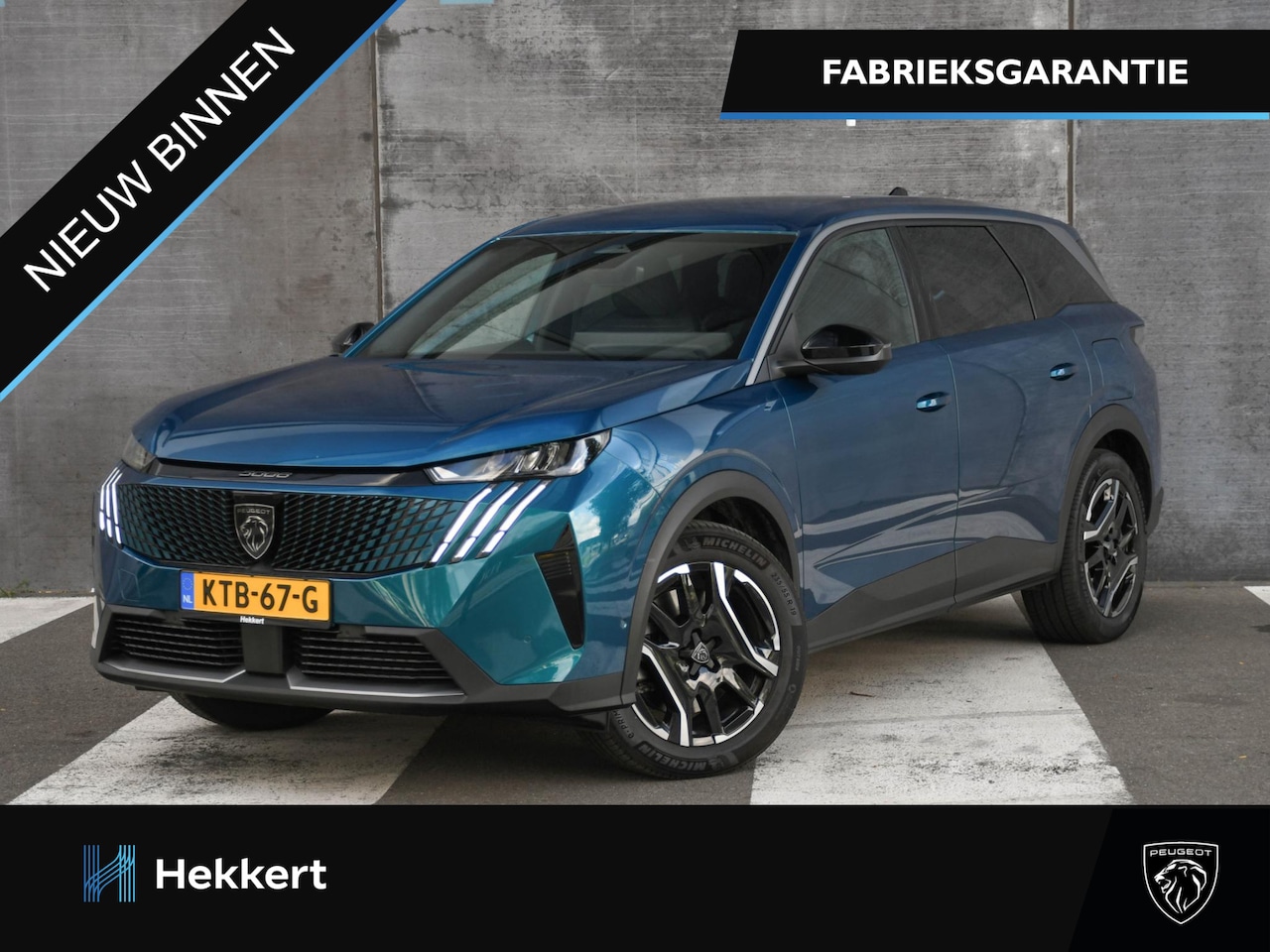 Peugeot 5008 - Allure 1.6 Plug-in Hybrid 195pk Automaat 7-Persoon DODE HOEK | KEYLESS ENTRY | 19''LM | 36 - AutoWereld.nl