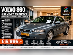 Volvo S60 - 2.4T 200pk/Automaat/148dkm NAP/NweDistributieriem