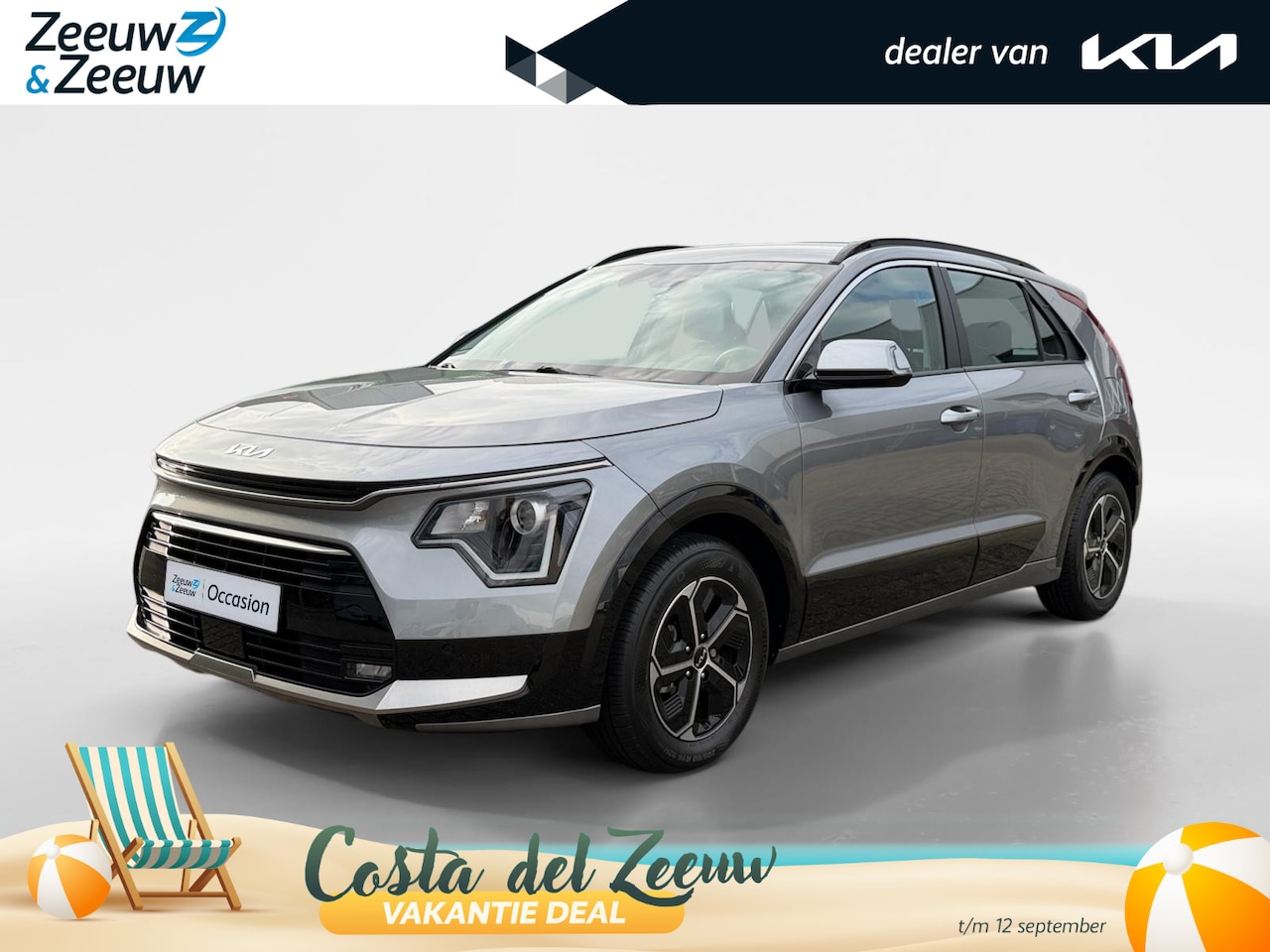 Kia Niro - 1.6 GDi Hybrid DynamicLine | Navigatie | Camera | Adaptieve cruise control | Apple Carplay - AutoWereld.nl