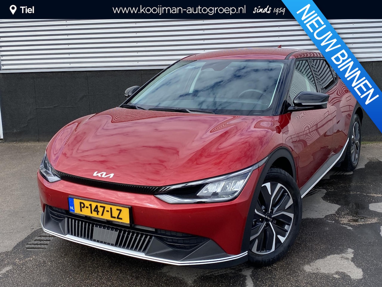 Kia EV6 - Air 58 kWh Navigatie, dodehoekdetectie, stoel- & stuurverwarming, Apple CarPlay/Android Au - AutoWereld.nl