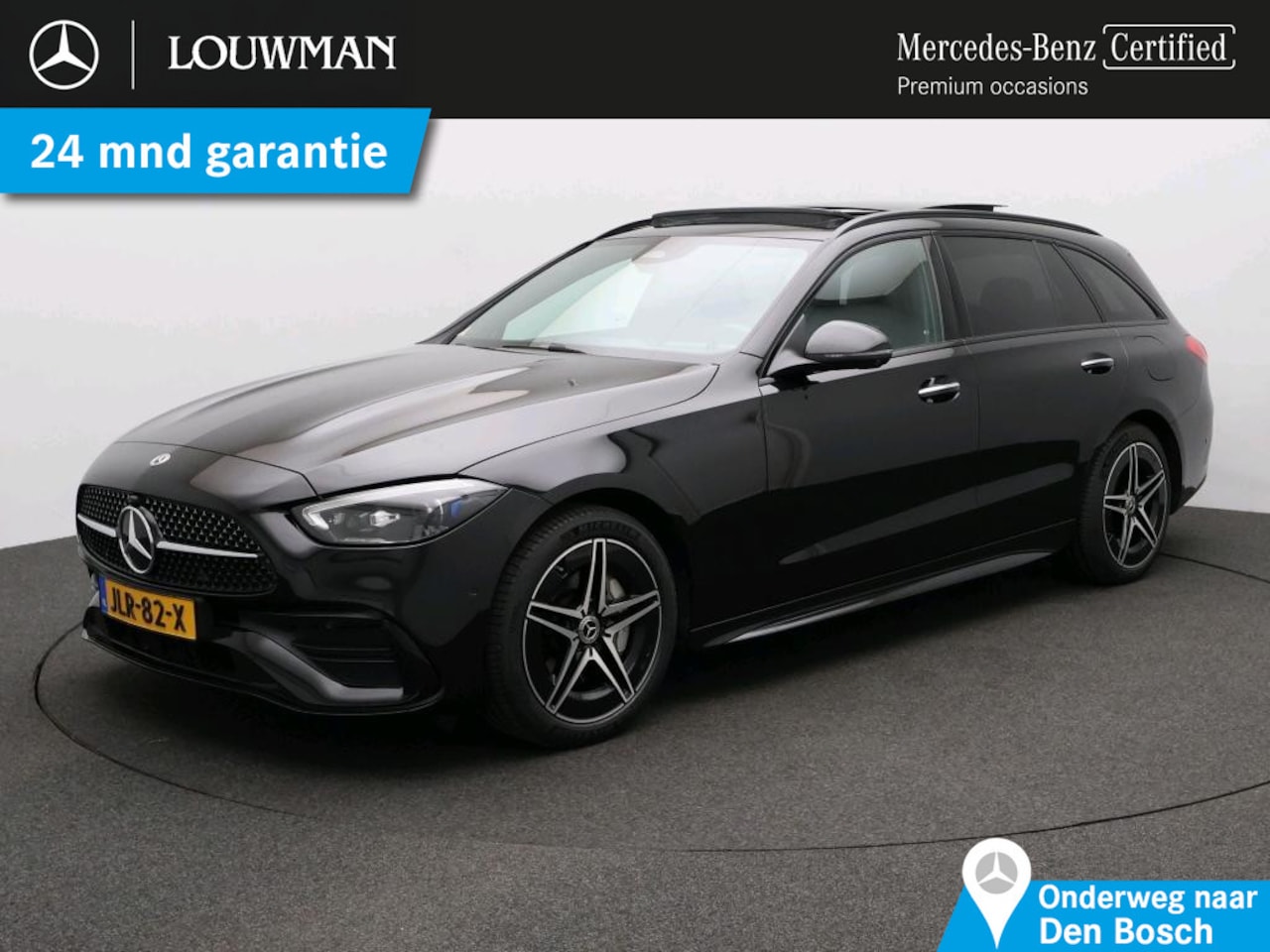Mercedes-Benz C-klasse Estate - 300 e Business Solution AMG Trekhaak |AMG Line | Night Pakket | Panorama Schuif-Kanteldak - AutoWereld.nl
