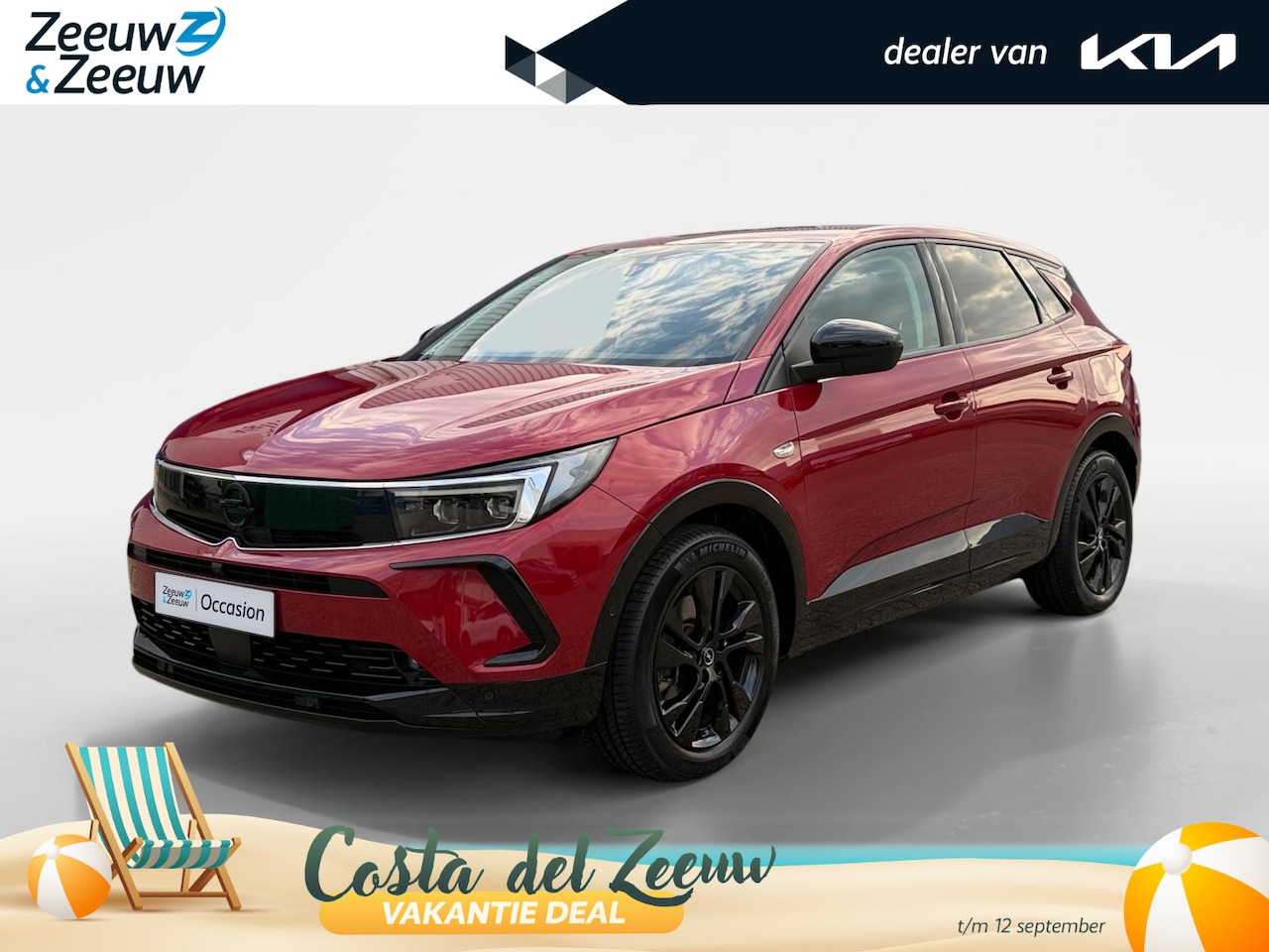 Opel Grandland - 1.6 Turbo Plug-In Hybrid GS | Climate Control | 360 Camera | Trekhaak | Dodehoek Sensor | - AutoWereld.nl