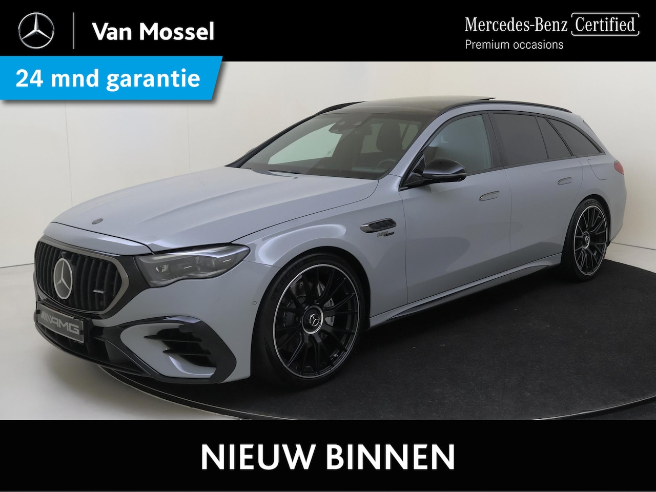 Mercedes-Benz E-klasse Estate - AMG 53 4MATIC+ Night Edition Premium / Panoramadak/ 21 inch / Rijassistentiepakket / SUPER - AutoWereld.nl