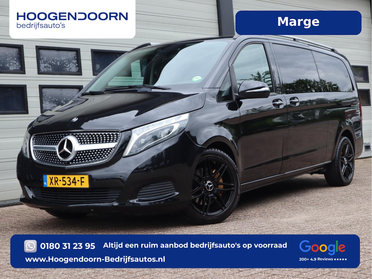 Mercedes-Benz V-klasse - 220d Euro 6 - 8 Pers. Extra Lang L3 - Navi - Cruise - AutoWereld.nl