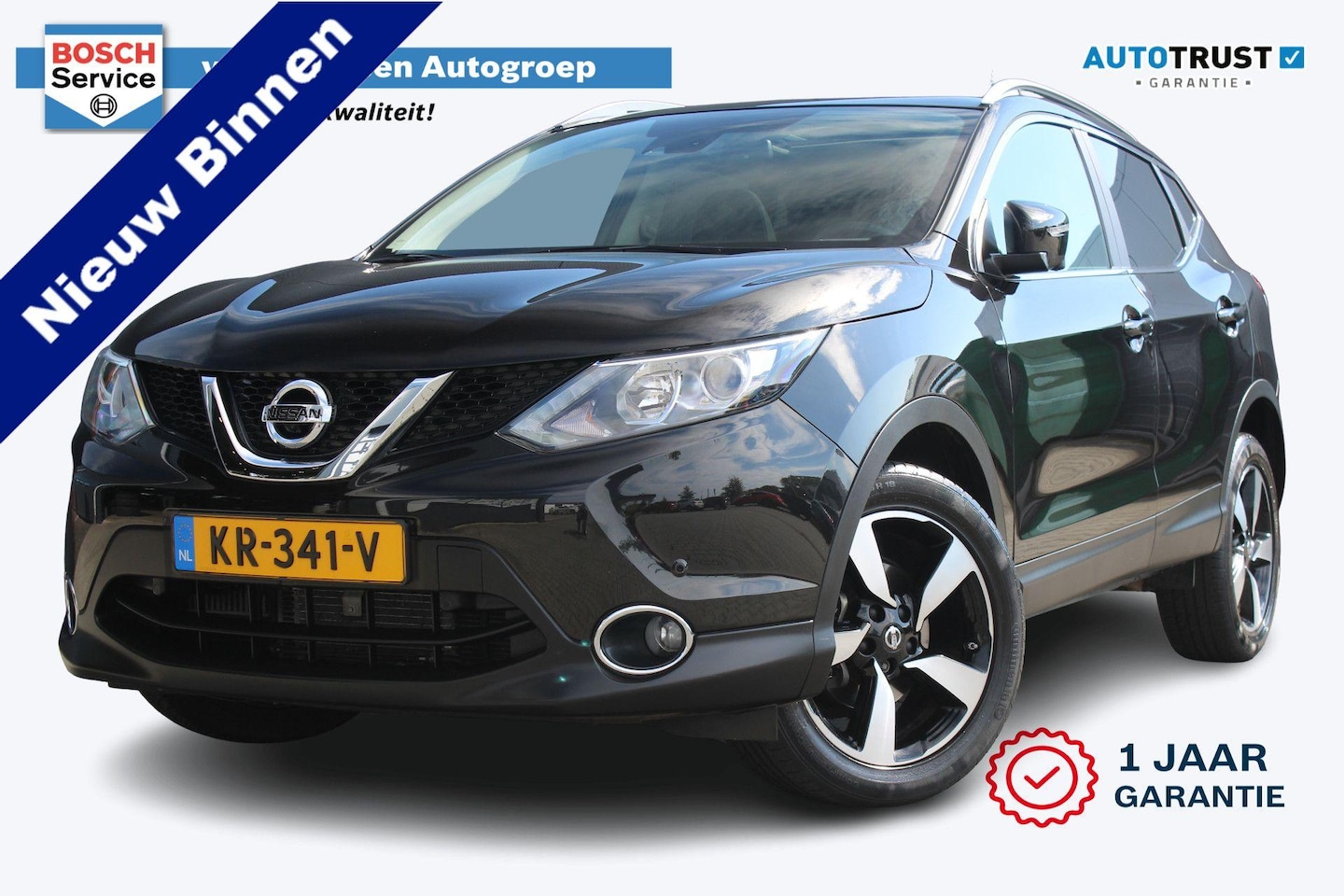 Nissan Qashqai - 1.2 N-Connecta | Incl. 12 Maanden garantie | Cruise | Airco | 360° Camera | Bluetooth | La - AutoWereld.nl