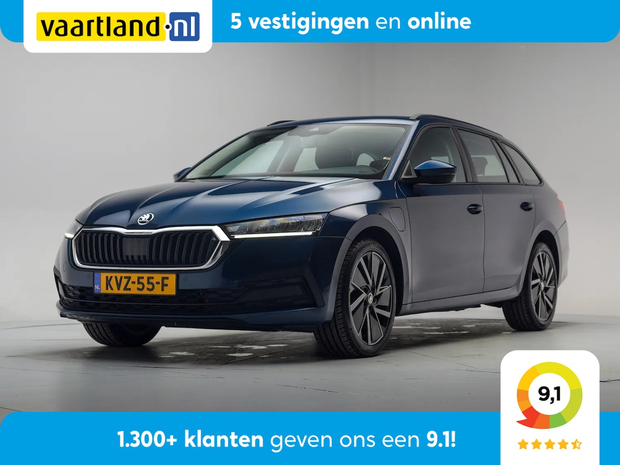 Skoda Octavia Combi - 1.4 TSI PHEV iV Business Edition [ Virtual Navi Apple/Android Clima] - AutoWereld.nl