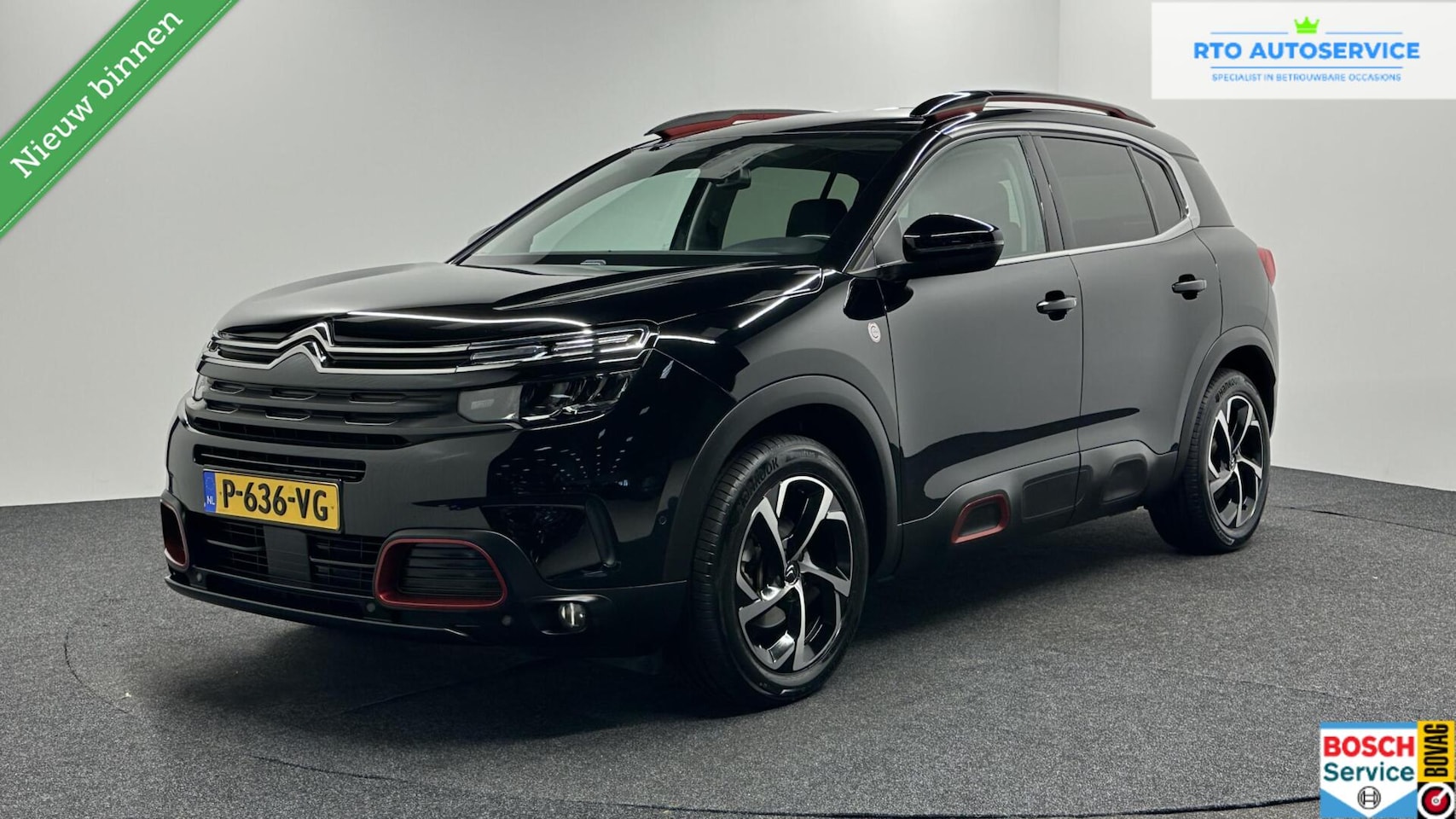 Citroën C5 Aircross - 1.2 PureTech C-Series TREKHAAK CAMERA CRUISE NAVI ECC CARPLAY. - AutoWereld.nl