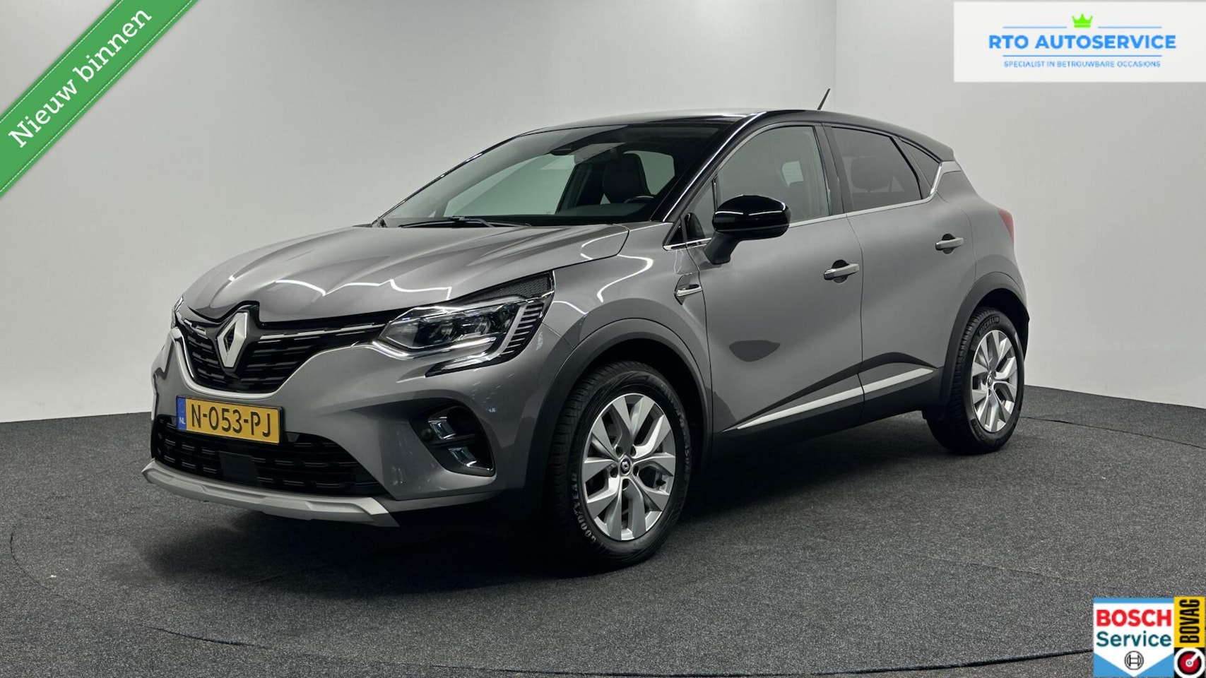 Renault Captur - 1.0 TCe 100 Bi-Fuel LPG Intens CARPLAY NAVI CRUISE CAMERA STOELVERWARMING - AutoWereld.nl