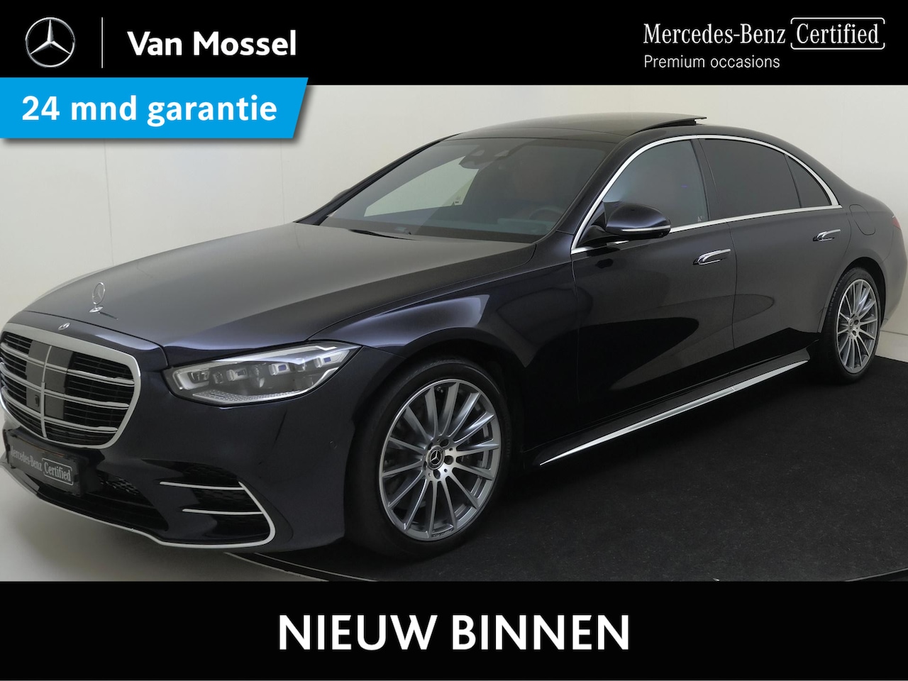 Mercedes-Benz S-klasse - 580 e 4MATIC Lang AMG Line Premium Plus /Executive Rear Plus /Achterasbesturing /Burmester - AutoWereld.nl