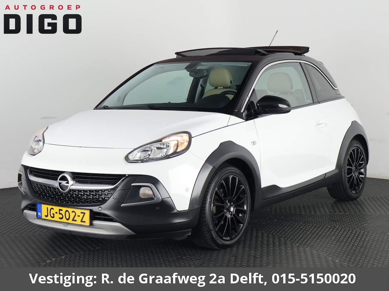 Opel ADAM - 1.4 Rocks Cabrio Automaat | Climate Control | Parkeersensoren | Cruise Control | - AutoWereld.nl