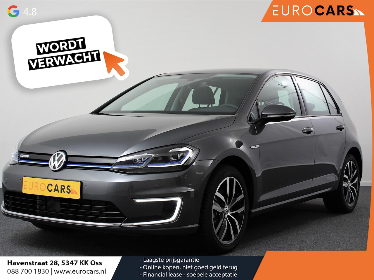 Volkswagen e-Golf - Edition Automaat Navigatie Digitale Cockpit Bluetooth Cruise Control Lichtmetalen Velgen C - AutoWereld.nl