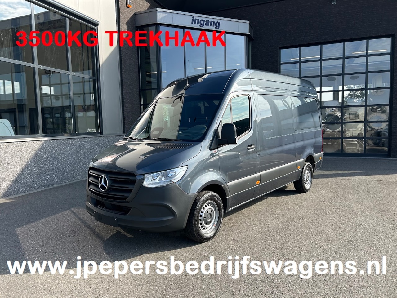 Mercedes-Benz Sprinter - 319 CDI L2 H2 Pro / 3500KG Trekhaak / MBUX / Navigatie / Cruise control / Airco / 270 Grad - AutoWereld.nl