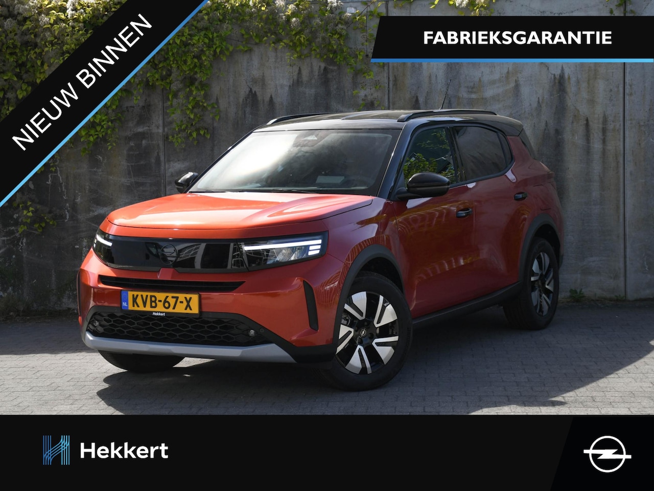 Opel Frontera - GS 1.2 Turbo Hybrid 110pk Automaat WINTER PACK | DAB | NAVI | CAMERA | DRAADLOOS OPLADEN | - AutoWereld.nl