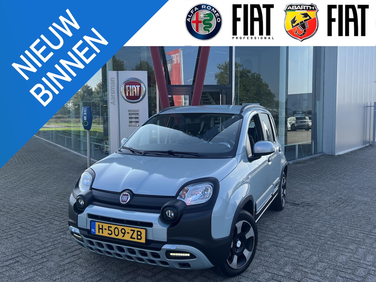 Fiat Panda - 1.0 Hybrid Launch Edition Cross | Climate control | Cruise control | Bluetooth | Parkeerse - AutoWereld.nl