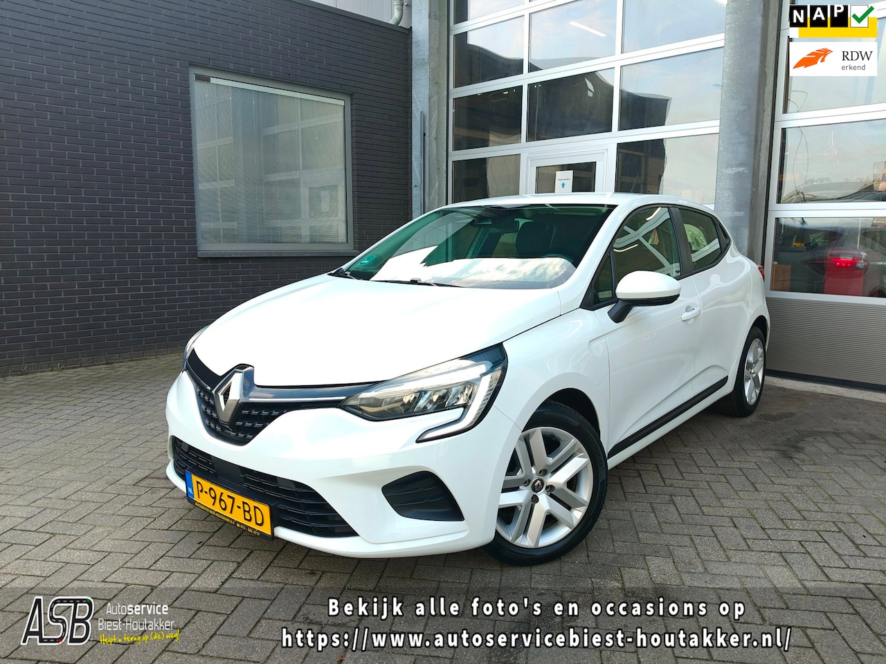 Renault Clio - 1.0 TCe Zen | Cruise Control | Airco | DAB | Parkeersensoren Achter - AutoWereld.nl