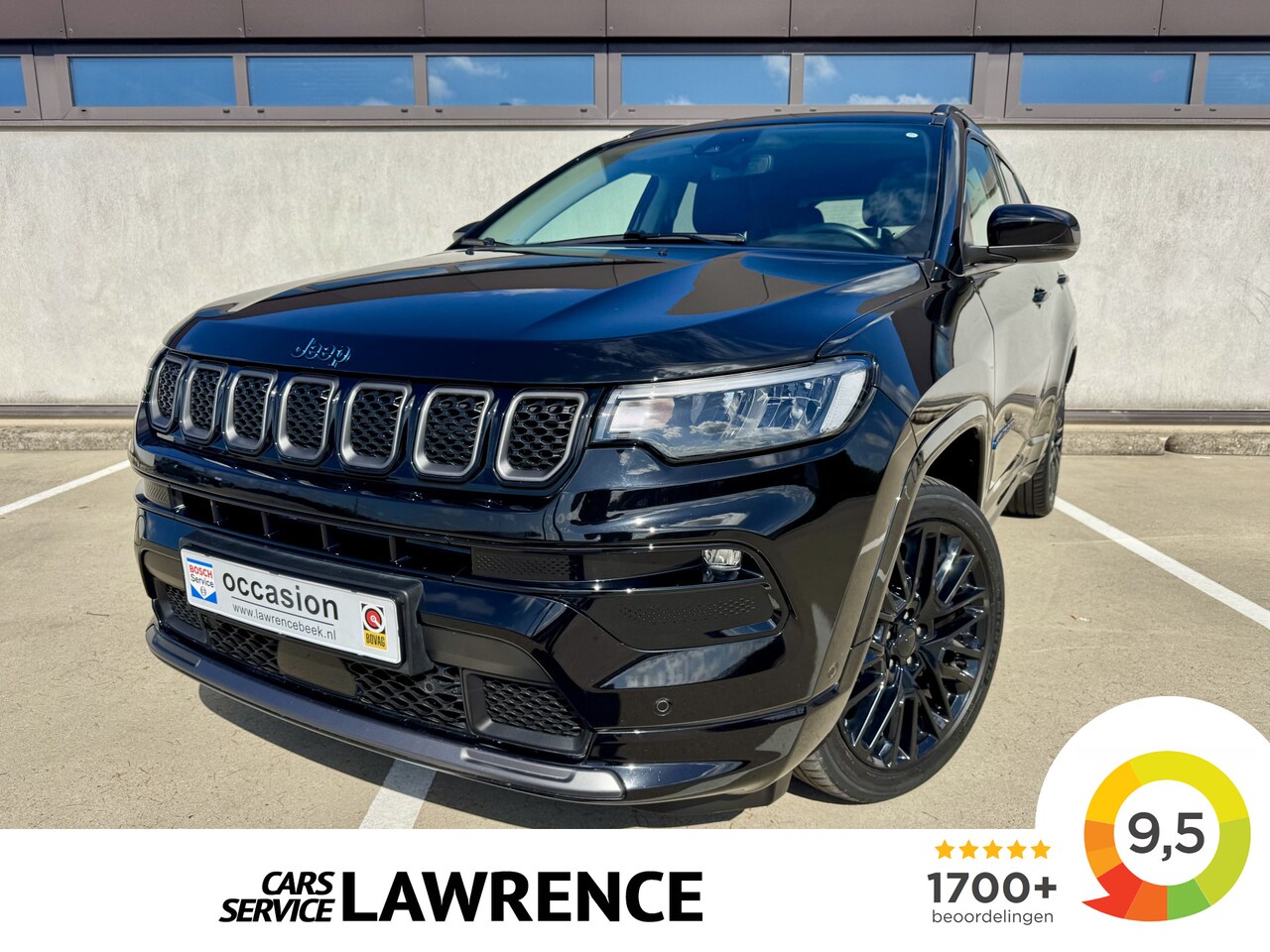Jeep Compass - 4xe 240 pk Plug-in Hybrid Electric S | Leer | Navi | Elekt stoelen | Trekhaak | Dealer aut - AutoWereld.nl