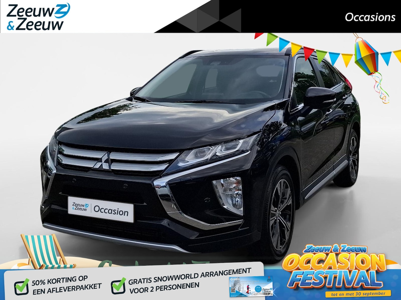 Mitsubishi Eclipse Cross - 1.5 DI-T First Edition | STOEL VERWARMING | CRUISE CONTROL | CLIMATE CONTROL | 18'' LICHTM - AutoWereld.nl