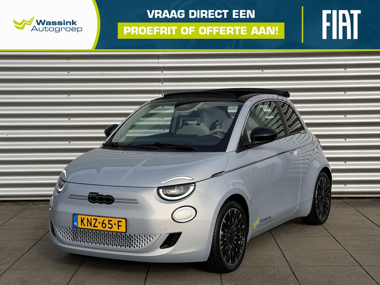 Fiat 500 C - La Prima 42 kWh | Cabrio | JBL Audio | Camera | Navigatie - AutoWereld.nl