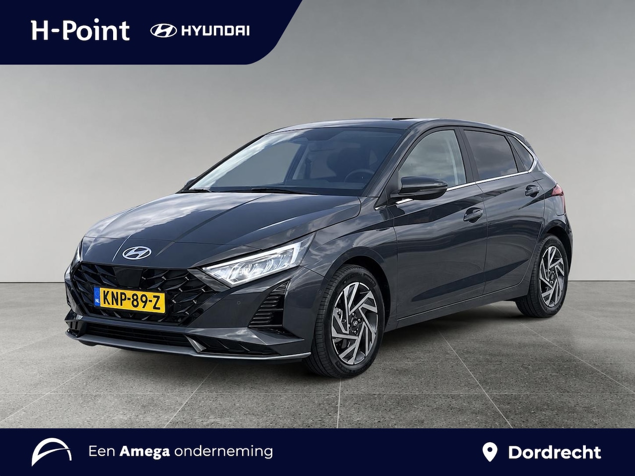 Hyundai i20 - Premium Sky 1.0 T-GDI 100pk | SCHUIF/KANTELDAK  | 16'' BI-COLOR LM-VELGEN | KEYLESS ENTRY - AutoWereld.nl
