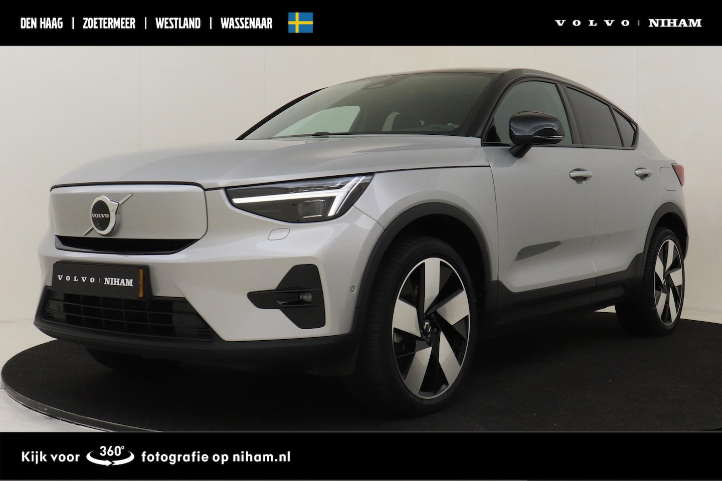 Volvo C40 - RECHARGE TWIN INTRO EDITION 78 kWh -PANO.DAK|HARMAN/KARDON|360°CAM|POWER-SEATS|NUBUCK|PRIV - AutoWereld.nl