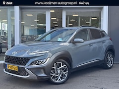 Hyundai Kona - 1.6 GDI HEV Premium Sky Trekhaak | Lederen bekleding | Stoelverwarming | Stoelventilatie |