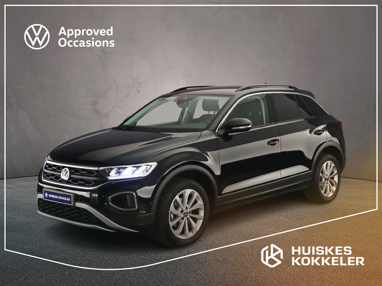 Volkswagen T-Roc - 1.5 TSI Life Edition 150pk DSG Automaat, Adaptive cruise control, Achteruitrijcamera, Park - AutoWereld.nl