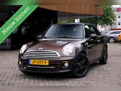 MINI Cabrio - 1.6 Cooper Chili|Rijklaar|Stoelverwarming|Leder|Windscherm|Bluettoh|Navi|Cruise
