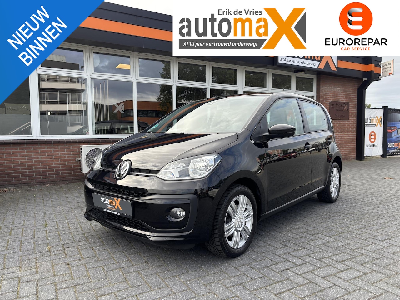 Volkswagen Up! - 1.0 BMT high up! |Perfect Onderhouden|Cruise|Bleutooth| - AutoWereld.nl