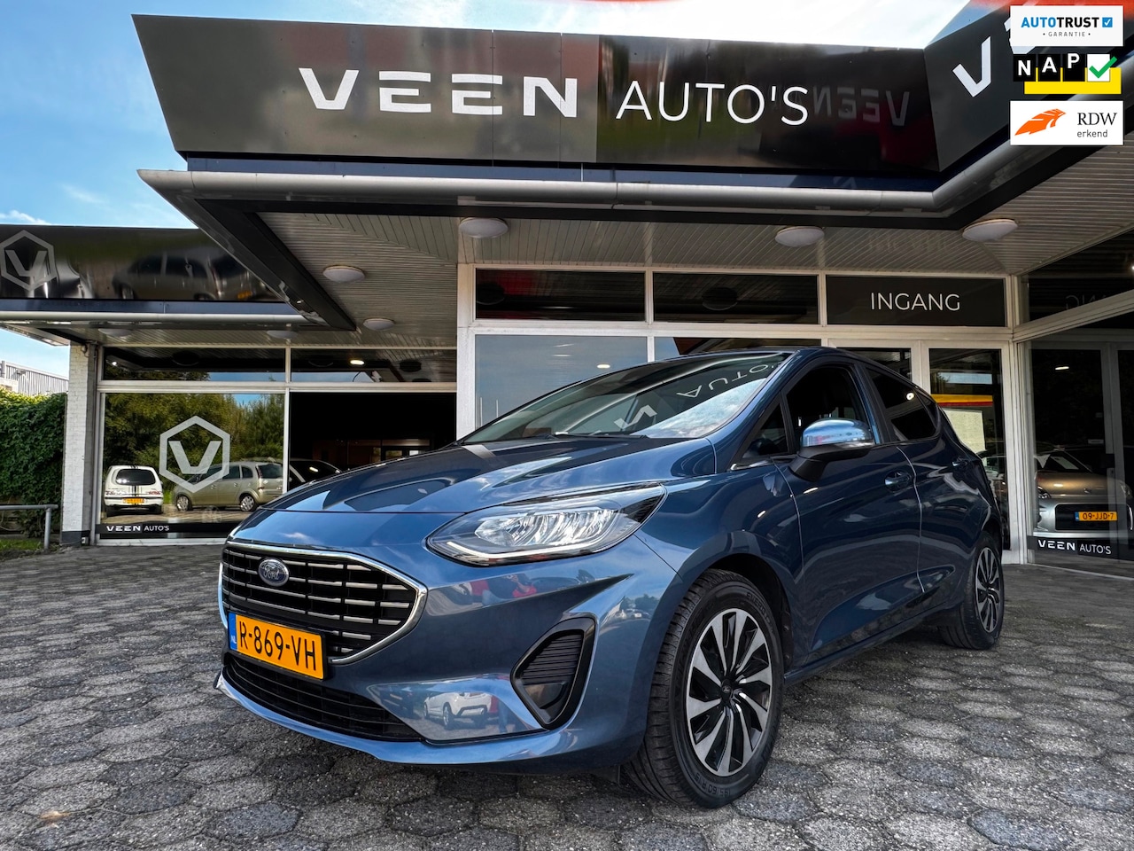 Ford Fiesta - 1.0 EcoBoost Hybrid Titanium LED Navi Cruise NAP - AutoWereld.nl