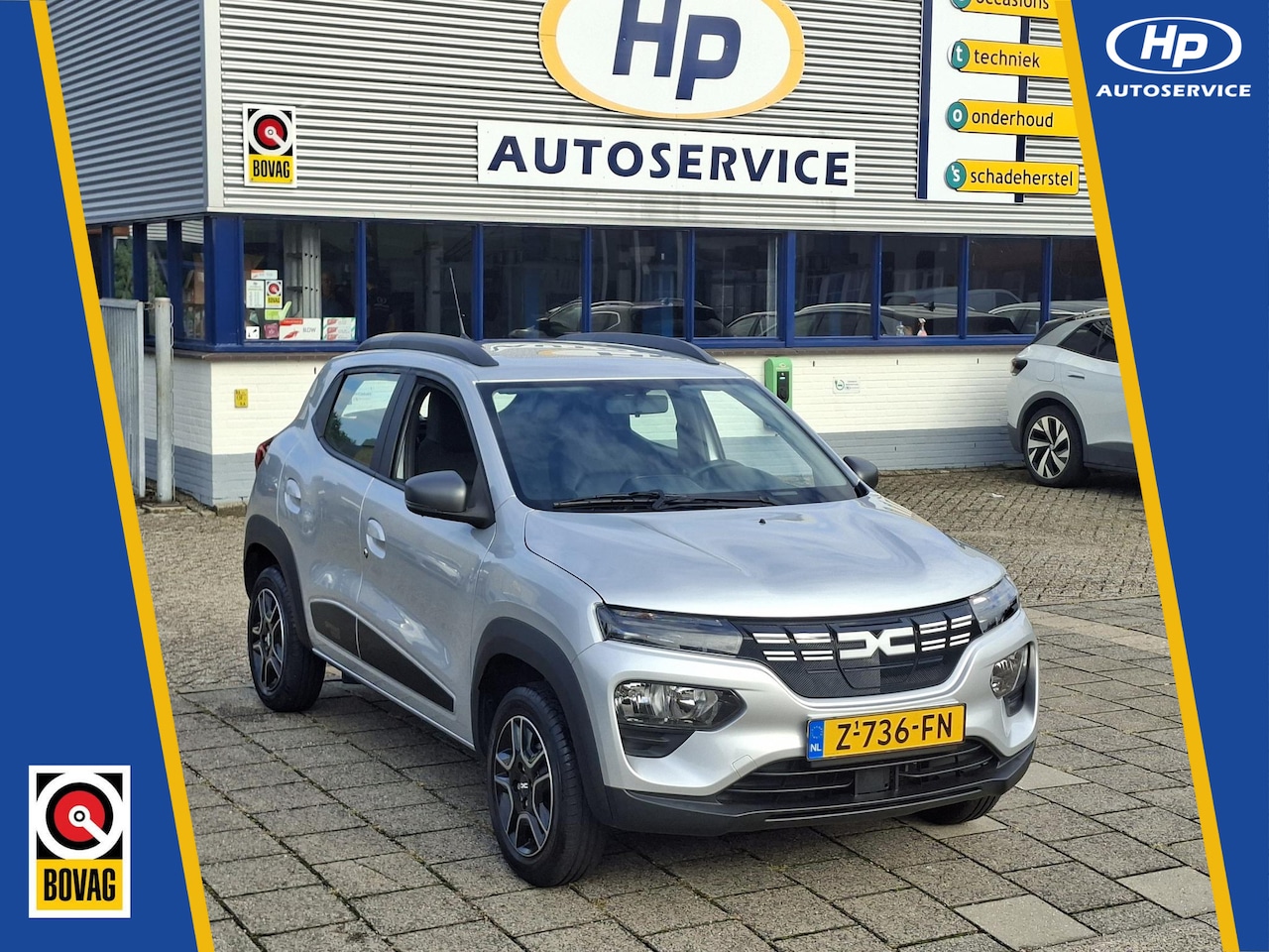 Dacia Spring - Expression 27 kWh Carplay SOH-92% Navigatie LM Velgen Camera Lederen Interieur PDC-Achter - AutoWereld.nl