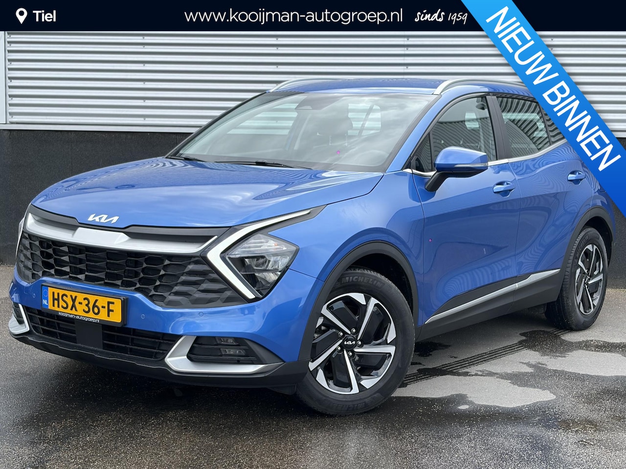 Kia Sportage - 1.6 T-GDi MHEV DynamicLine Automaat, Trekhaak, Navigatie, Achteruitrijcamera, BTW-auto, Ad - AutoWereld.nl
