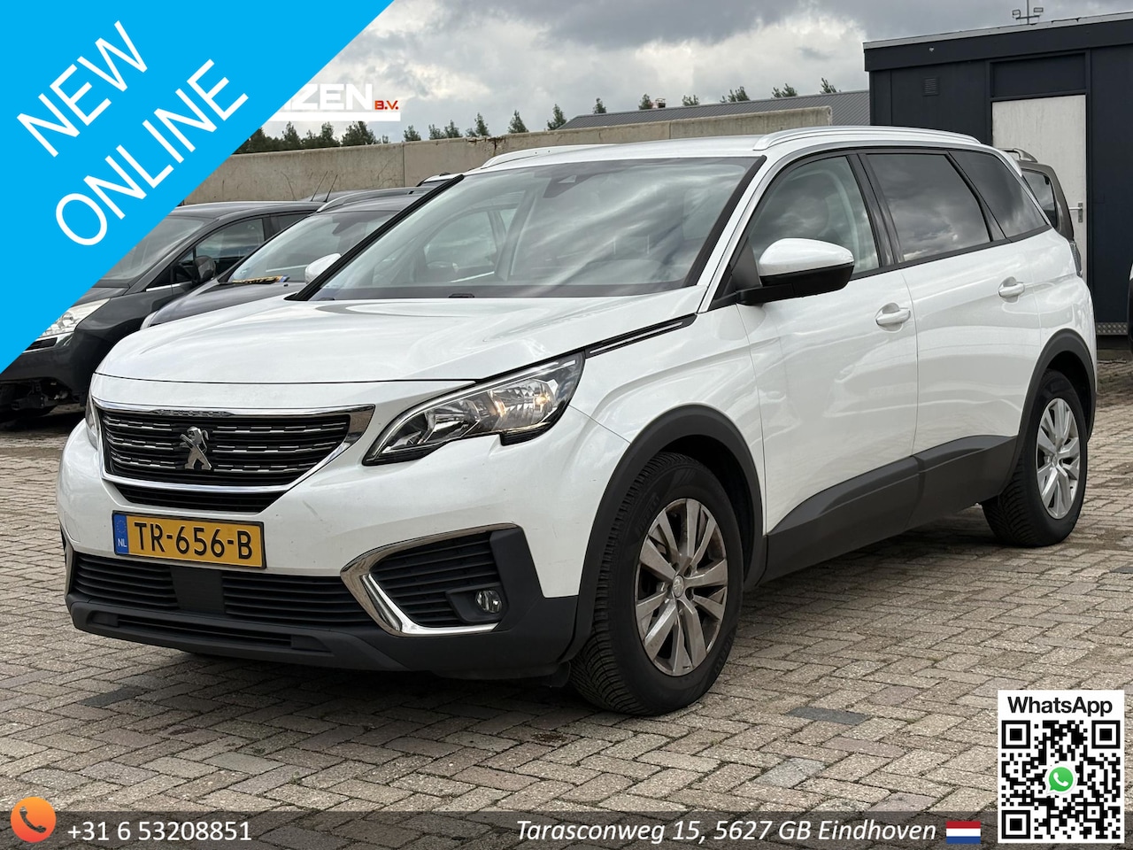 Peugeot 5008 - 1.2 PureTech Active Automaat | 7 Persoons | Camera | Cruise | Climate | Navi | Trekhaak | - AutoWereld.nl