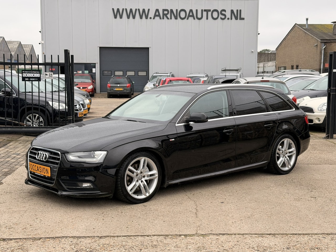 Audi A4 Avant - 3.0 TDI AUTOMAAT S-LINE EURO 5, AIRCO(CLIMA), CRUISE CONTROL, STOELVERWARMING, GROOT NAVI- - AutoWereld.nl
