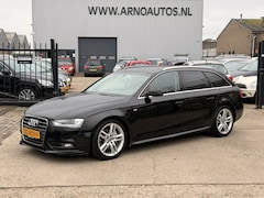 Audi A4 Avant - 3.0 TDI AUTOMAAT S-LINE EURO 5, AIRCO(CLIMA), CRUISE CONTROL, STOELVERWARMING, GROOT NAVI