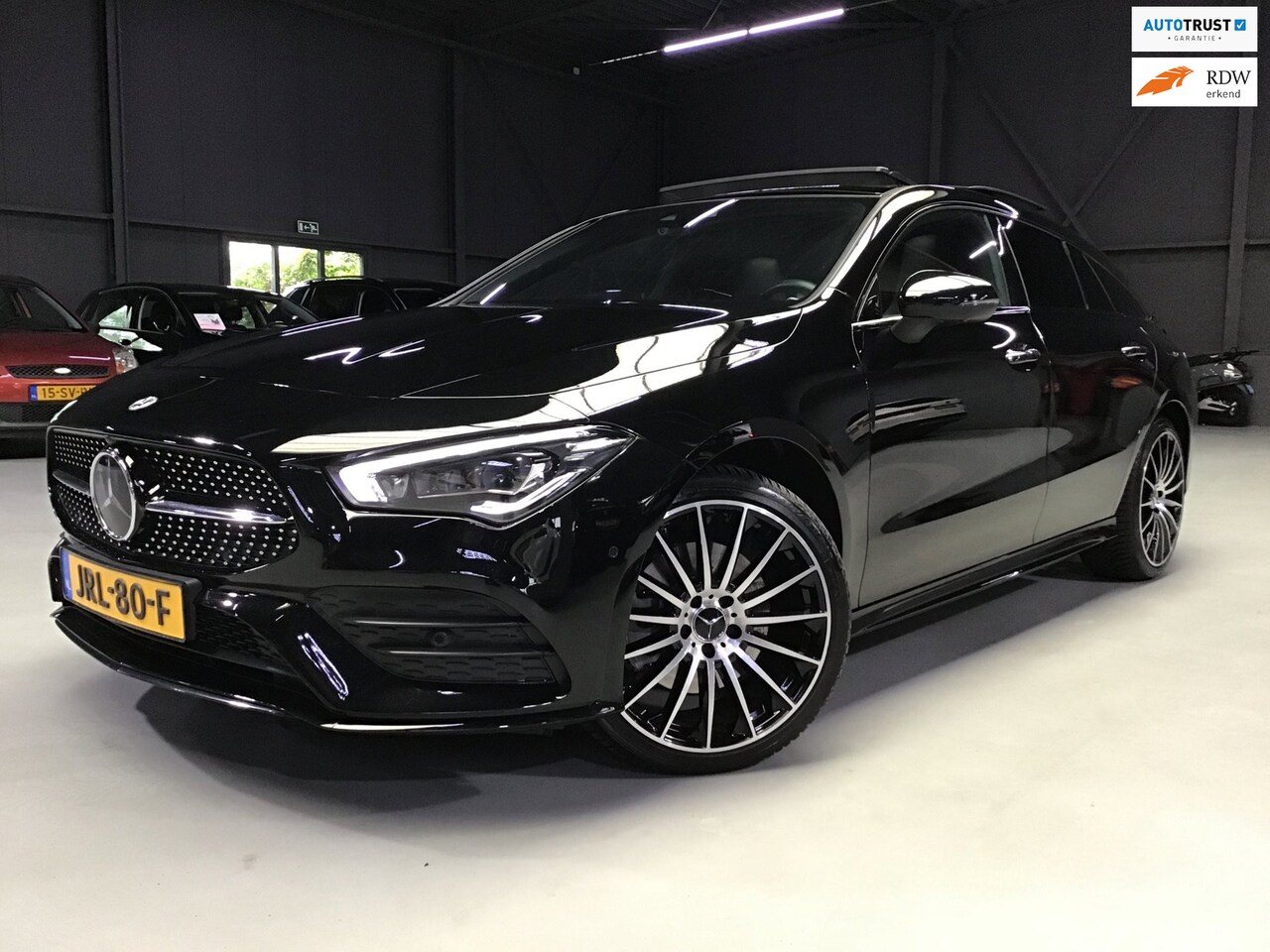 Mercedes-Benz CLA-klasse Shooting Brake - 250 e AMG Line I Dealer Onderh. I Pano I Clima I Cruise I 19inch I 360Cam I Keyles I 218PK - AutoWereld.nl