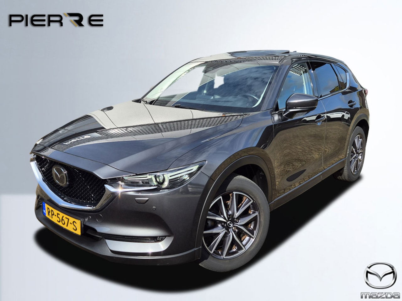 Mazda CX-5 - 2.5 SkyActiv-G 192 GT-M 4WD | AUTOMAAT | LEDER | BOSE | OPEN DAK | FULL-OPTION!! 2000 KG T - AutoWereld.nl