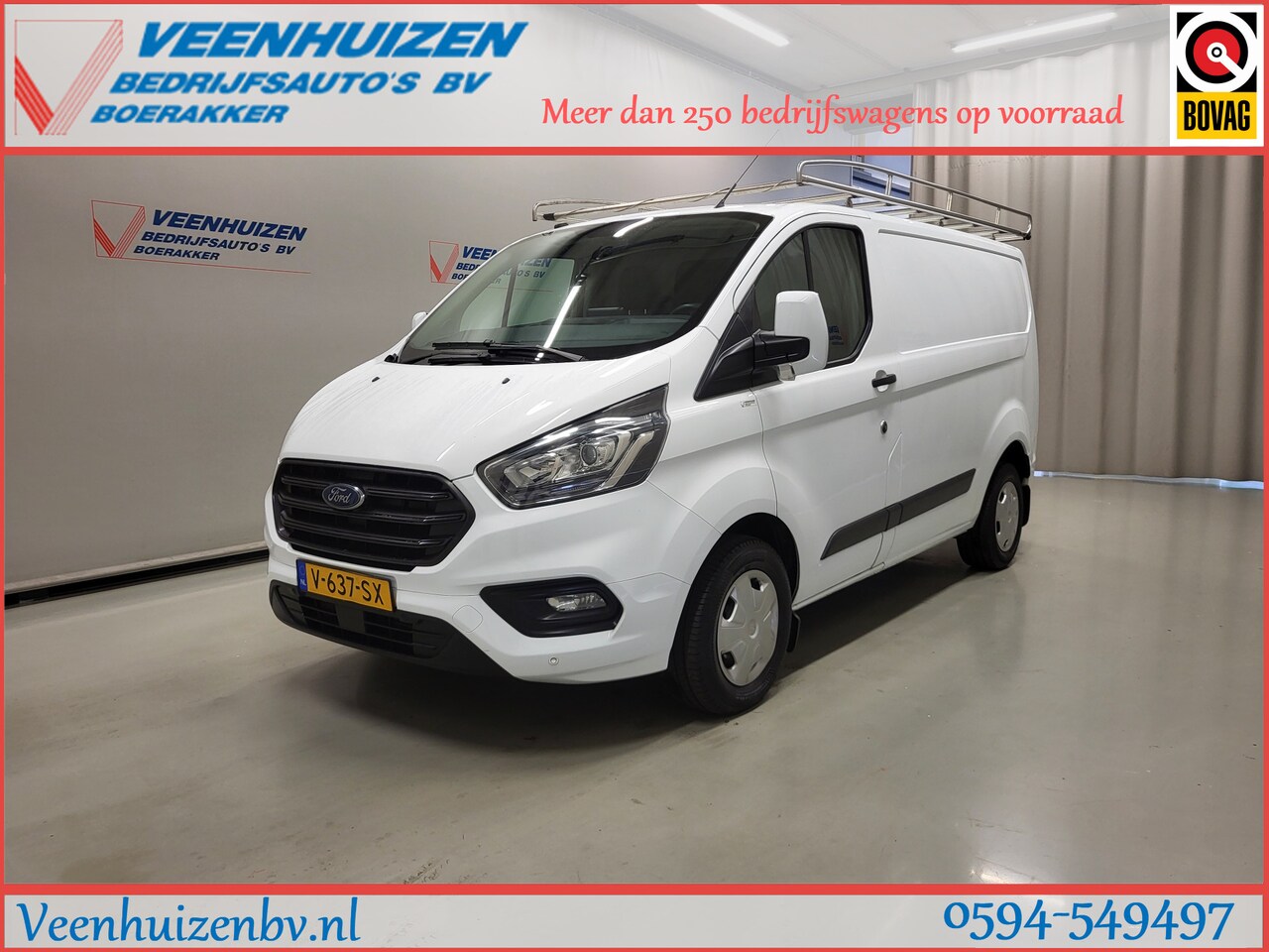 Ford Transit Custom - 2.0TDCI Imperiaal Euro 6! - AutoWereld.nl