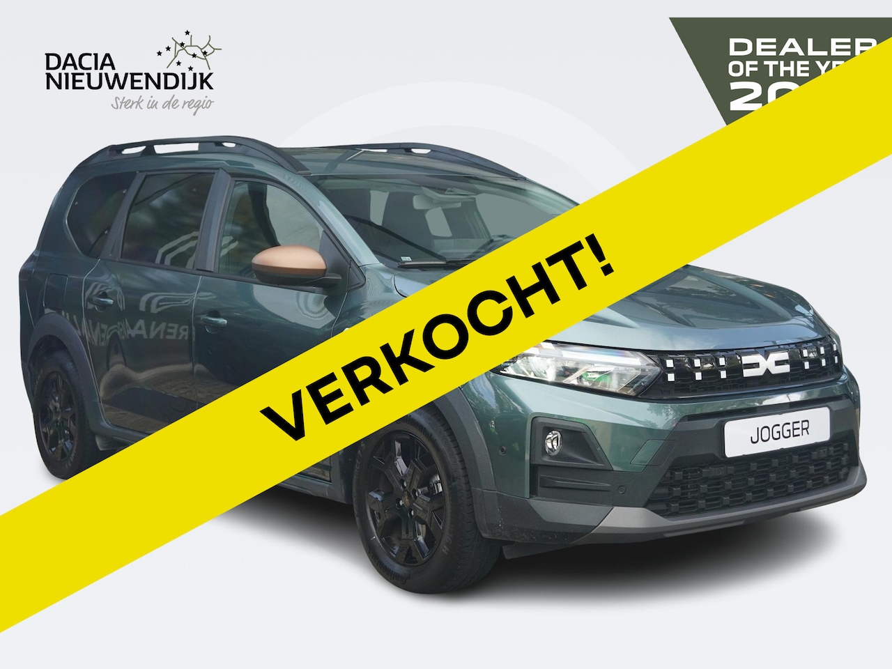 Dacia Jogger - 1.8 hybrid 155 extreme 7p. AUTOMAAT / 8.000KM / NIEUWSTE MODEL / CAMERA / PDC V+A / BLINDS - AutoWereld.nl