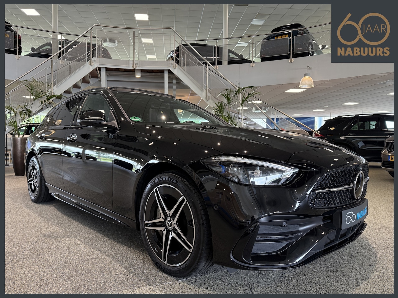 Mercedes-Benz C-klasse Estate - 300 e AMG, Burmester, Massage, Vol optie! - AutoWereld.nl
