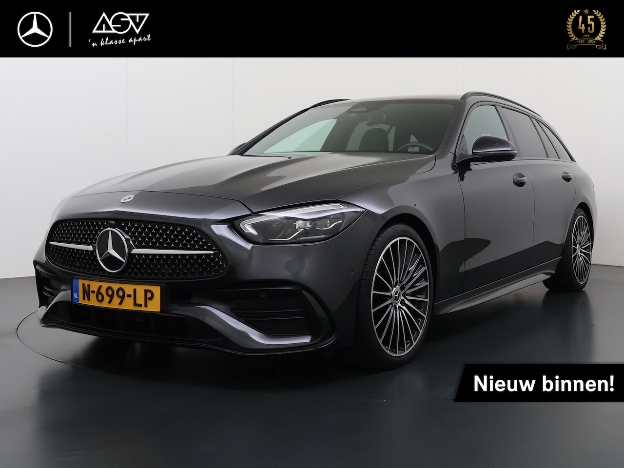 Mercedes-Benz C-klasse Estate - 200 Launch Edition AMG Line | Trekhaak Wegklapbaar | Burmester 3D Sound System | Sfeerverl - AutoWereld.nl