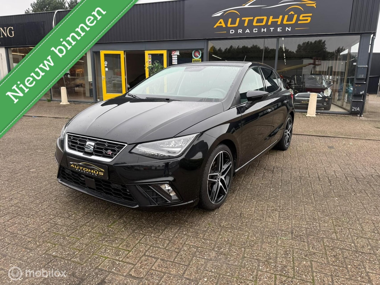 SEAT Ibiza - seat-ibiza-tsi-fr-dsg-carplay-camera-pdc-led-CLIMA automaat 98462 km - AutoWereld.nl