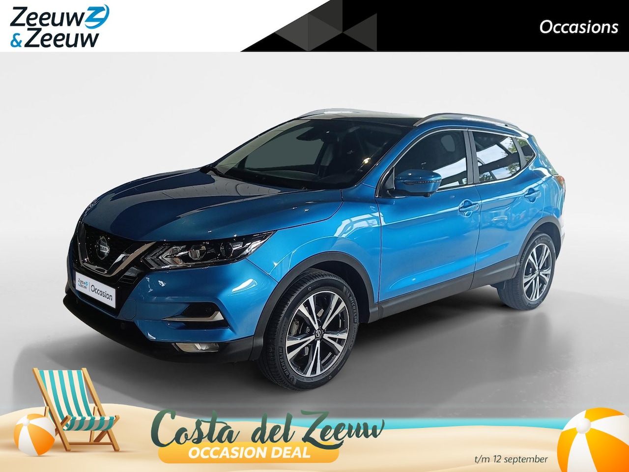 Nissan Qashqai - 1.3 DIG-T Design Edition | Trekhaak | Navigatie | 360grd camera | Zeer nette auto | pdc vo - AutoWereld.nl