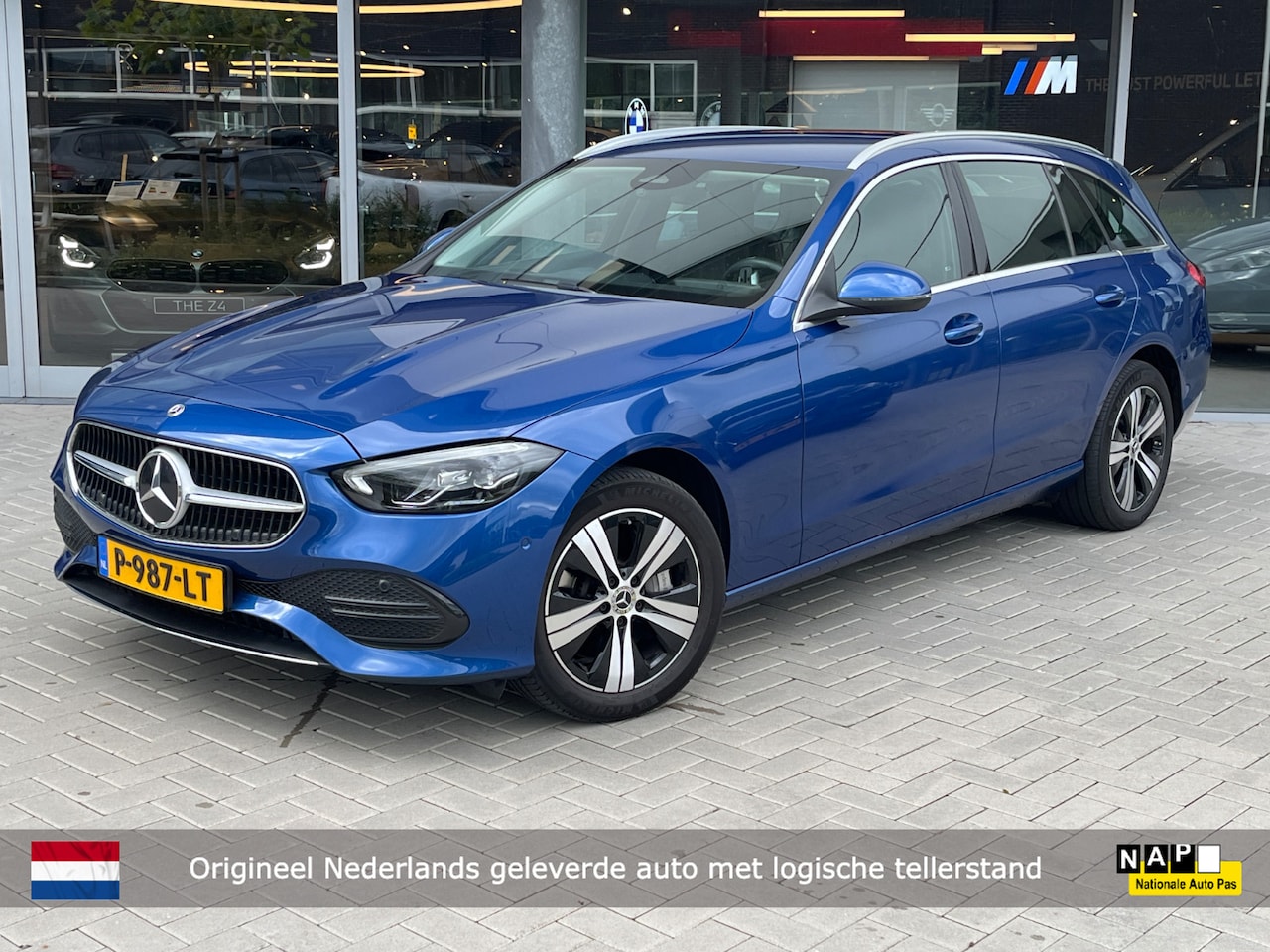 Mercedes-Benz C-klasse Estate - 300 e Luxury Line | Afneembare trekhaak | NL-auto - AutoWereld.nl