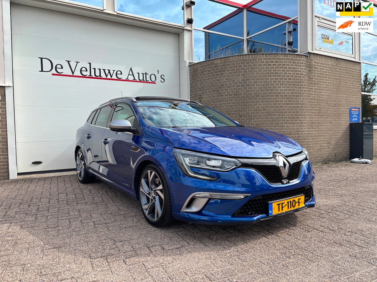 Renault Mégane Estate - 1.6 TCe GT|PANO|TREKHAAK|LED|CAM| - AutoWereld.nl