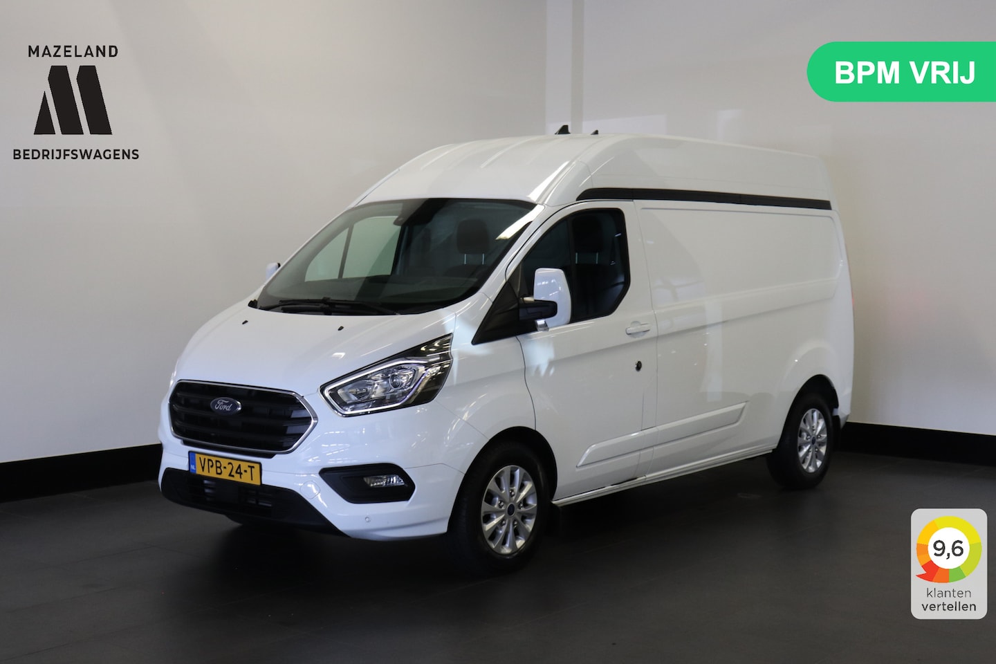 Ford Transit Custom - 2.0 TDCI 130PK L2H2 Automaat EURO 6 - Airco - Navi - Cruise - € 20.900,- Excl. - AutoWereld.nl